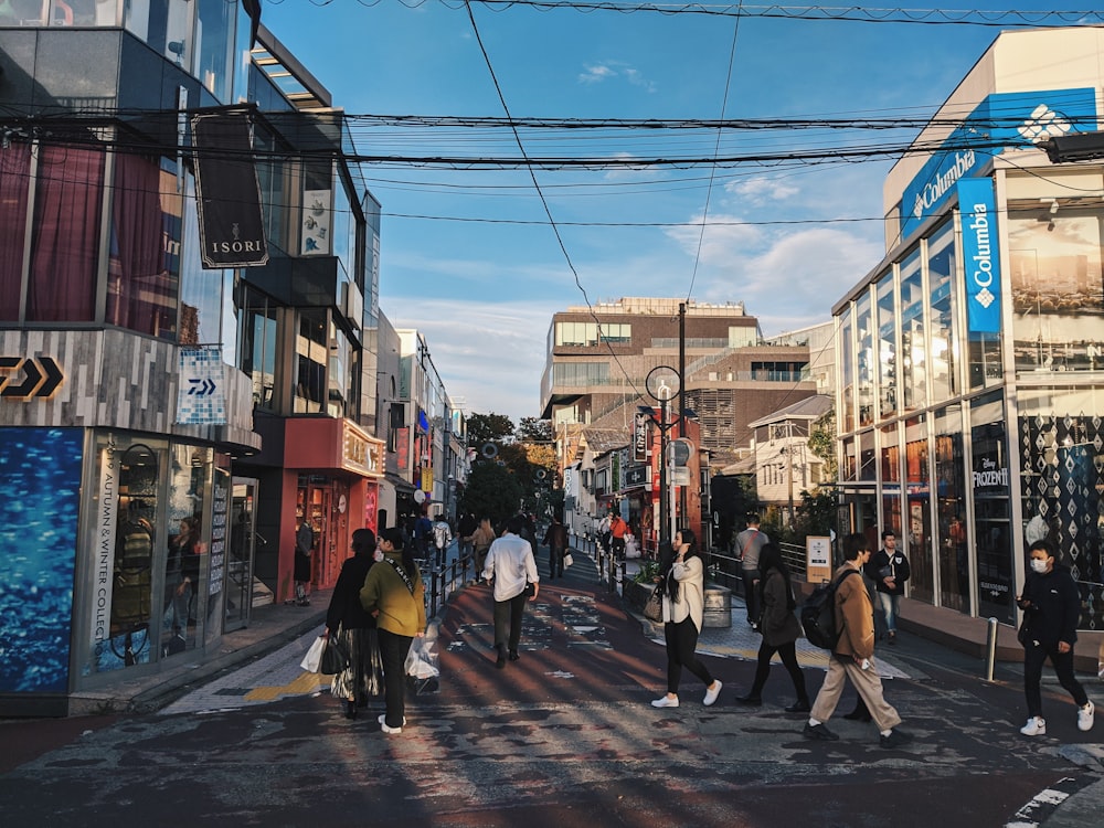 people walking on street during daytime