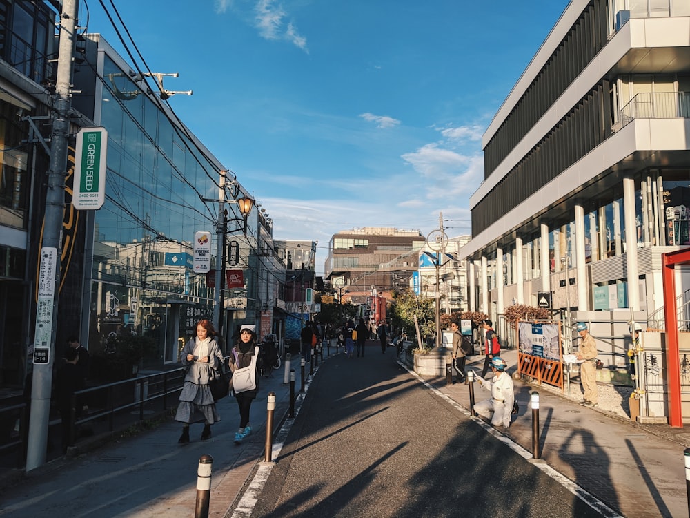 people walking on street during daytime