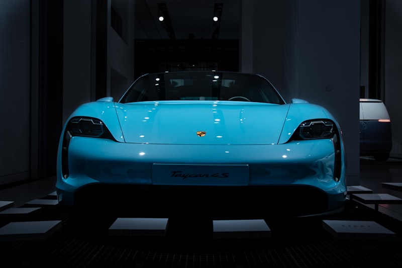 Porsche Taycan 4S au forum DRIVE Berlin