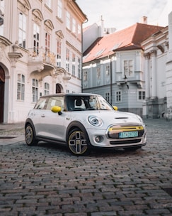 A compact car ideal for city driving.