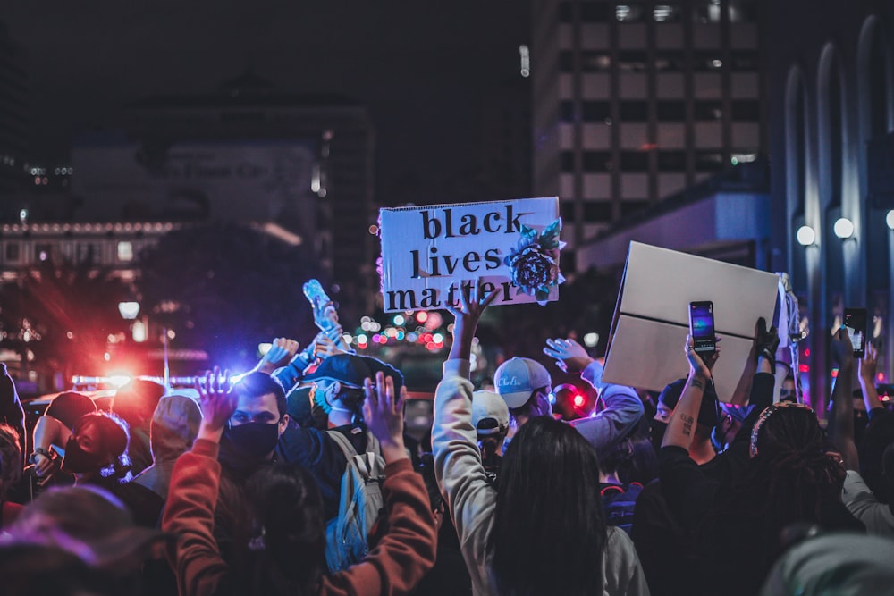 people gathering in concert during night time