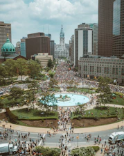 people walking on park during daytime