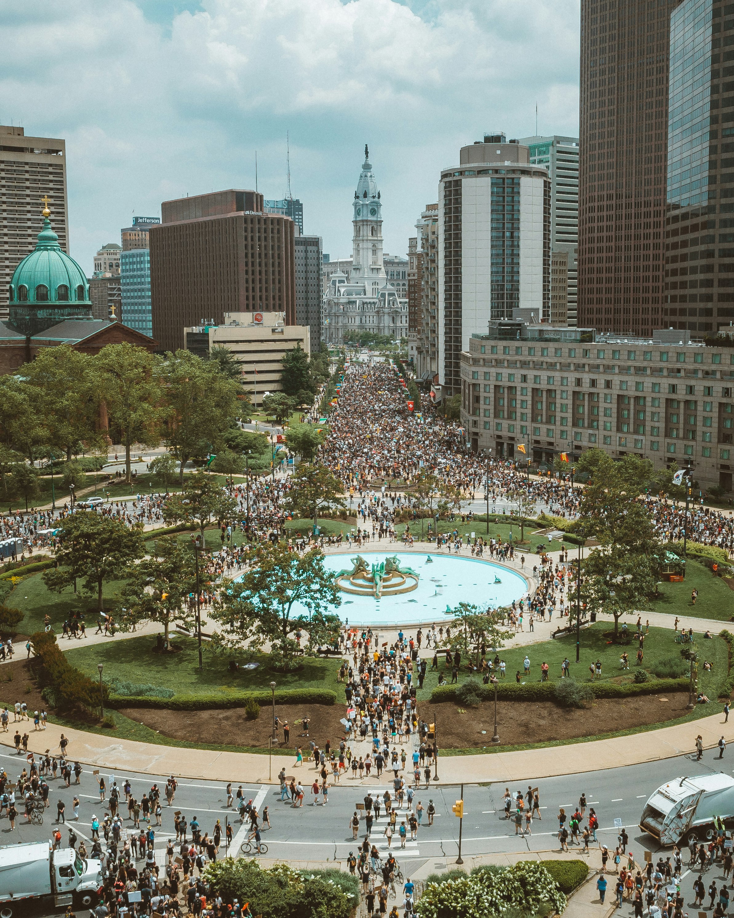 people walking on park during daytime