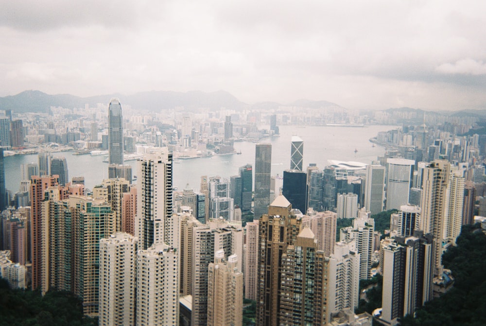 aerial view of city buildings during daytime