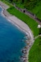 aerial view of people on beach during daytime