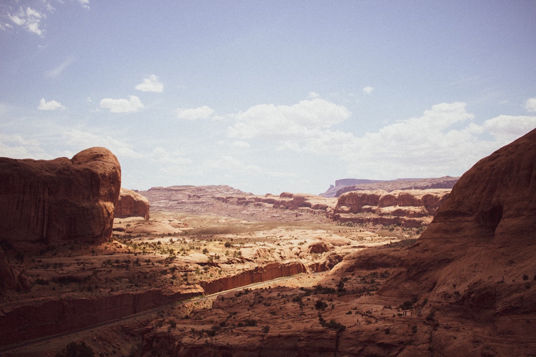 brown rock formation under blue sky during daytime