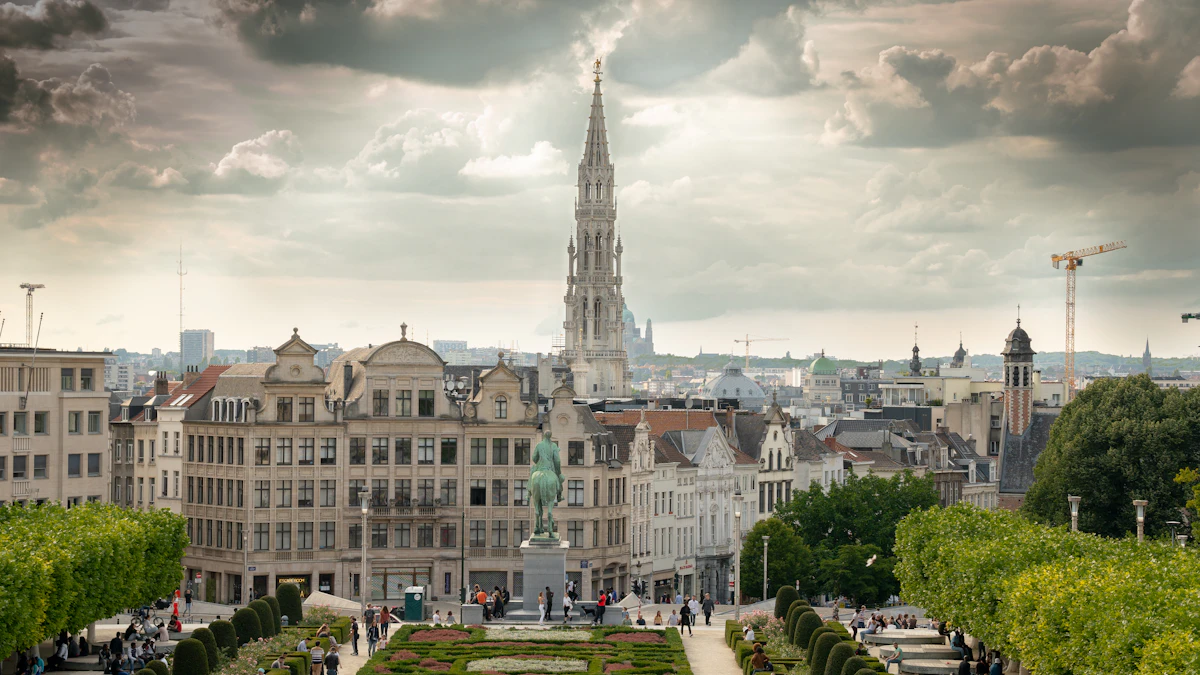 Veduta di Bruxelles