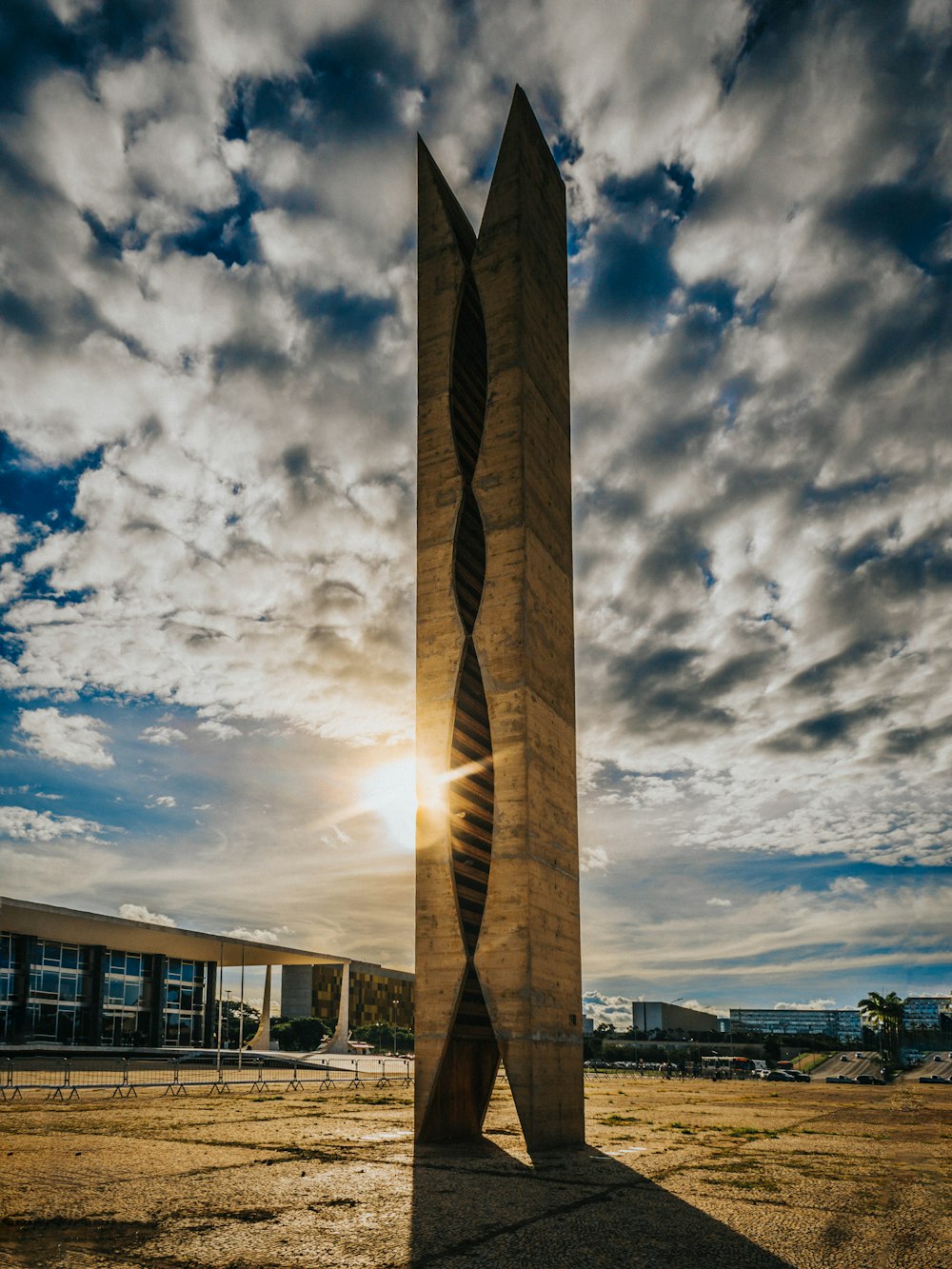 brown concrete building under blue sky during daytime