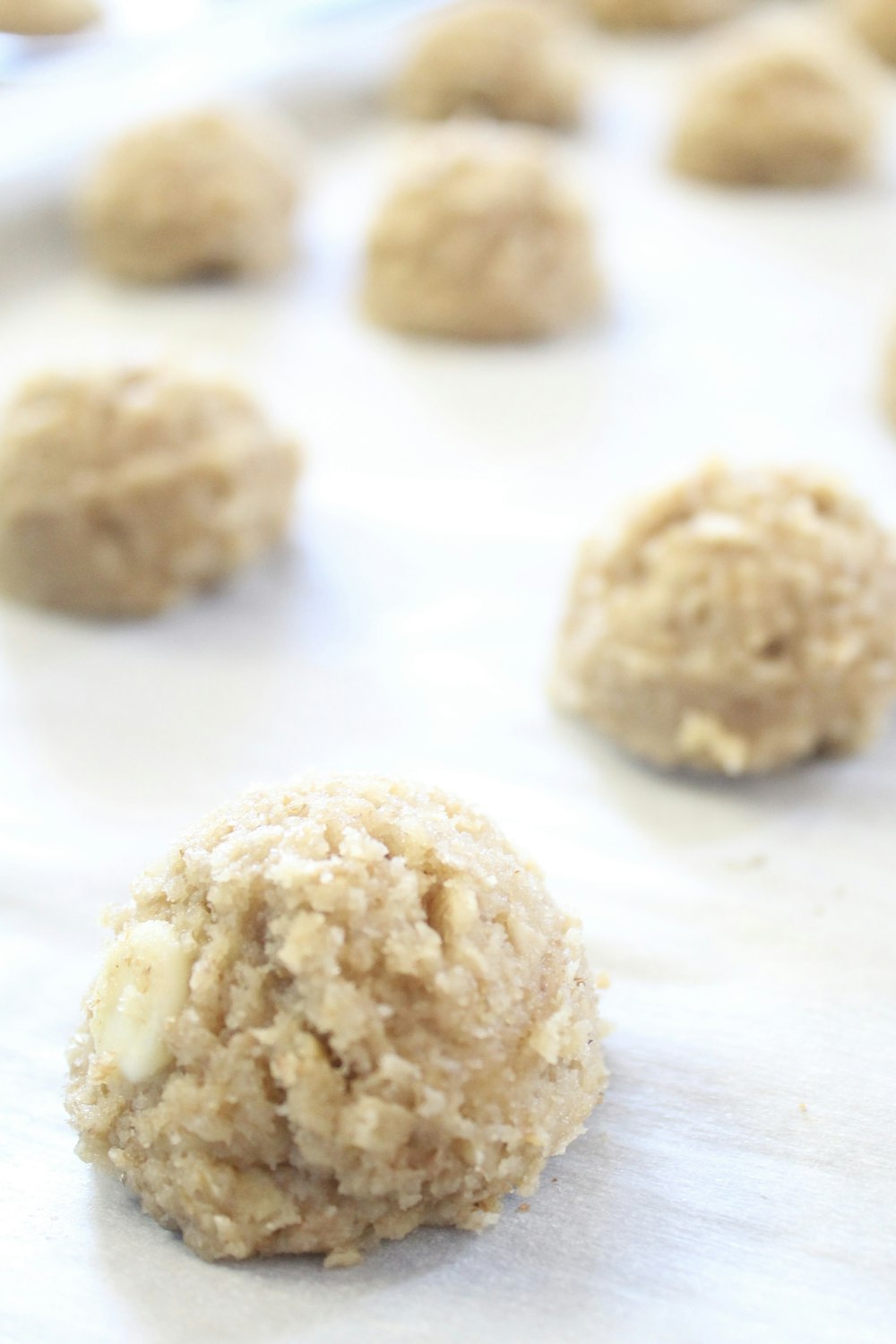 brown cookies on white textile