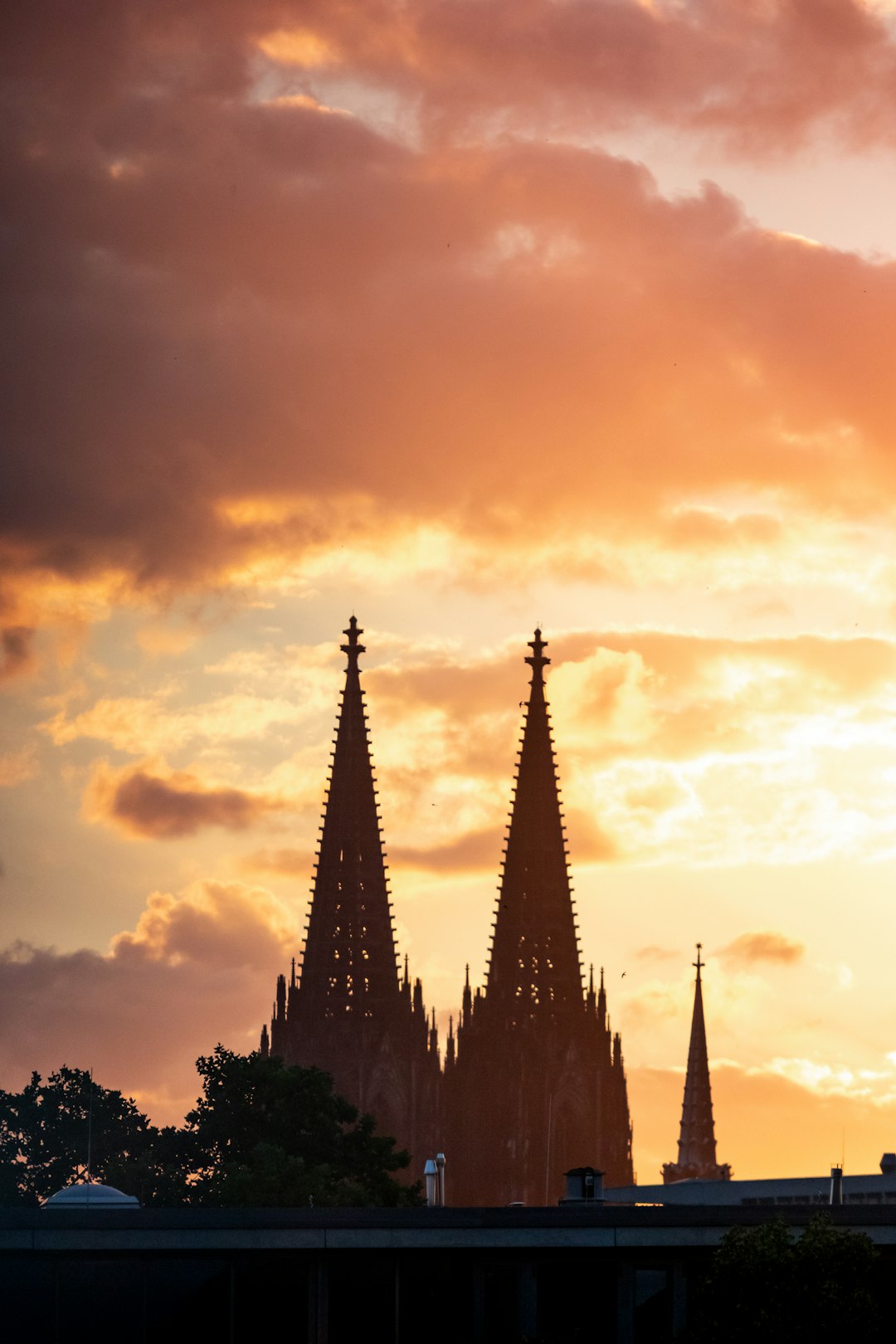 silhouette of eiffel tower during sunset