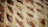 A close-up of a delicate pastry with intricate details and a glossy finish.