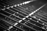 black and white light bokeh