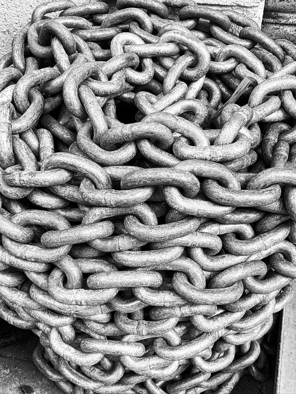 white and gray rope on black textile