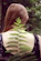 woman in black and white tank top with green leaf on her back