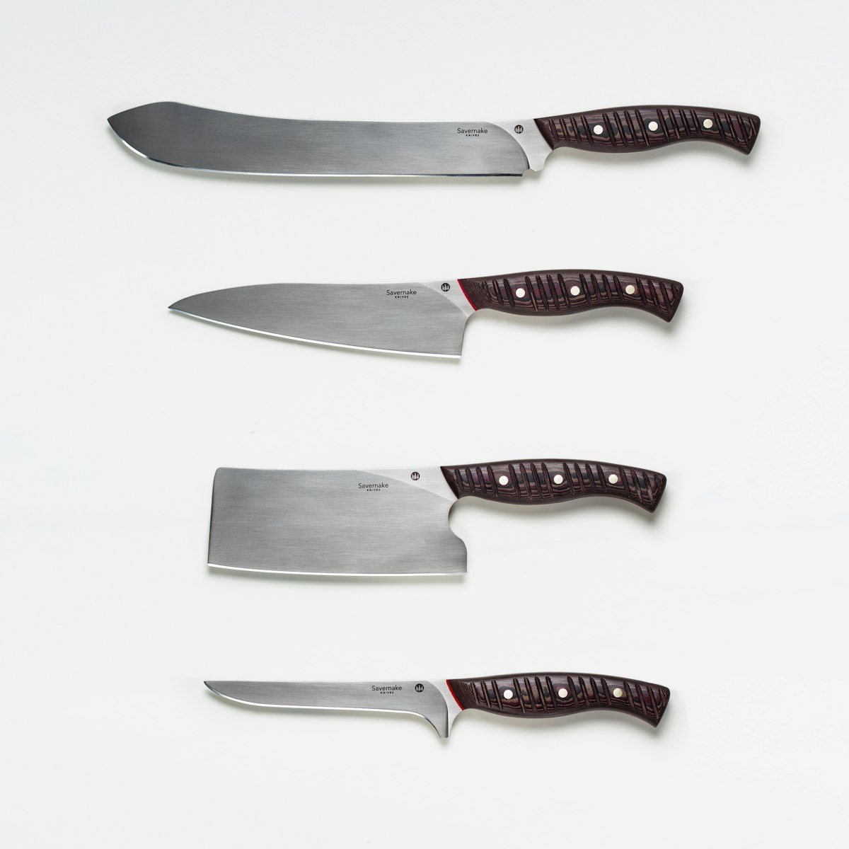 Stainless steel kitchen knives