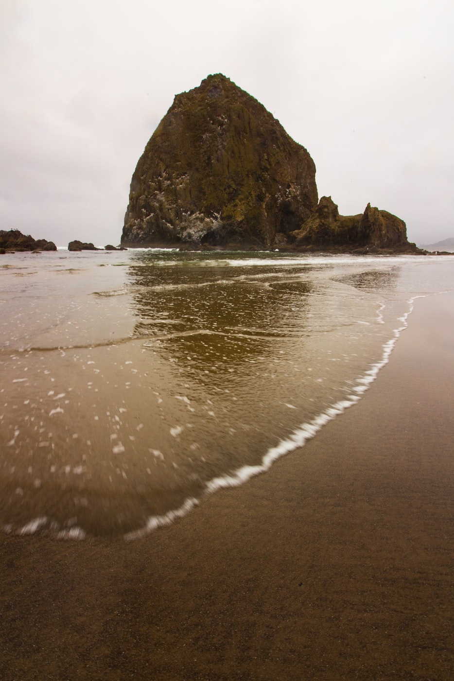 rock formation by Cannon Beach Oregon