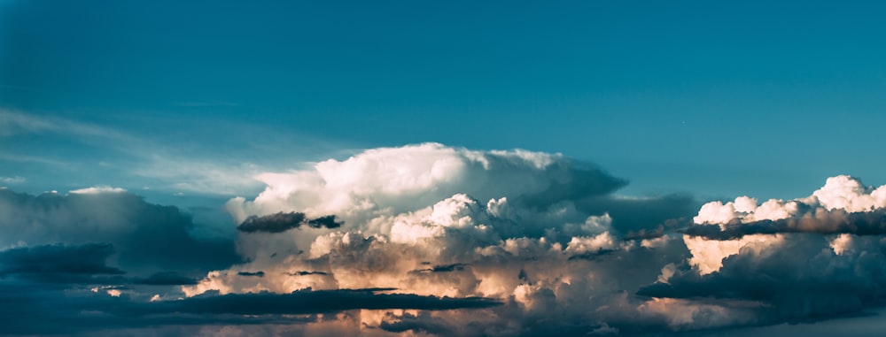white clouds and blue sky during daytime photo – Free Blue Image on Unsplash