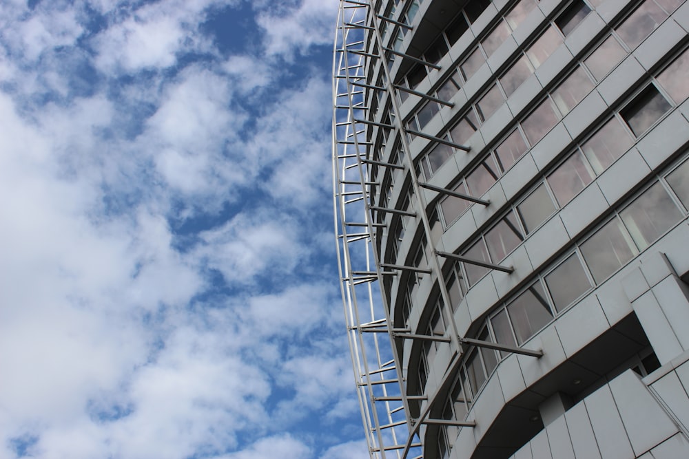 white and black concrete building under blue sky during daytime