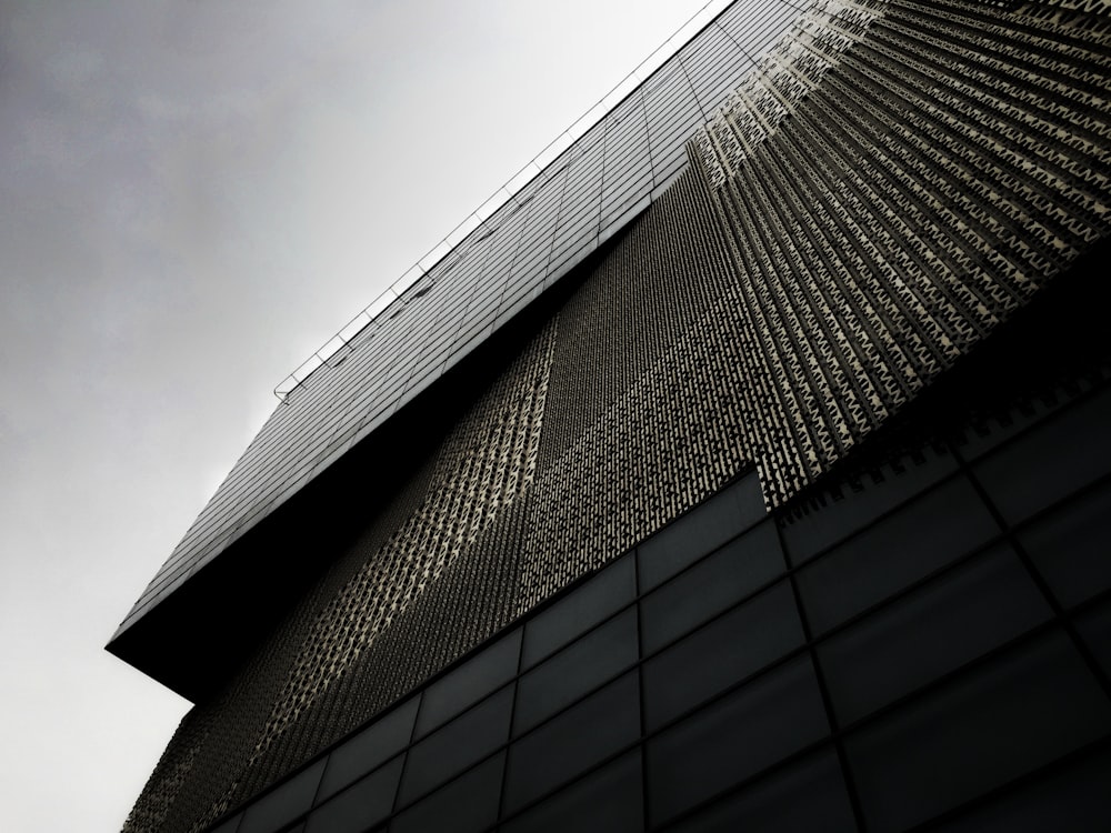 low angle photography of high rise building