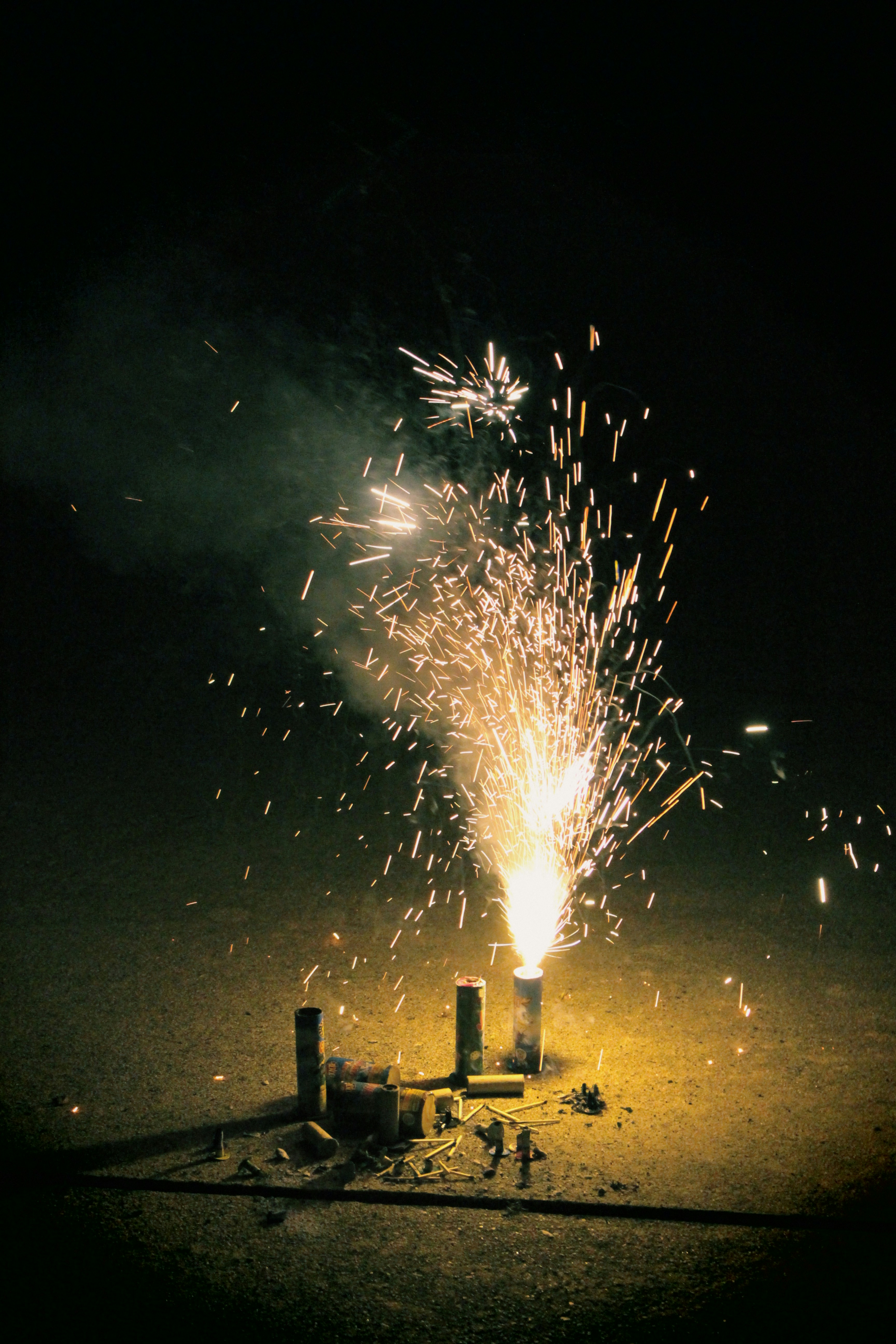 Safety gear for handling fireworks