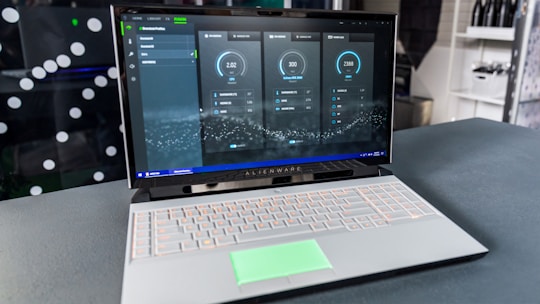 black and silver asus laptop computer