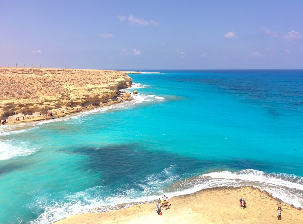 persone sulla spiaggia durante il giorno