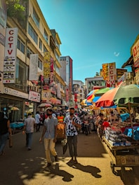 people walking on street during daytime