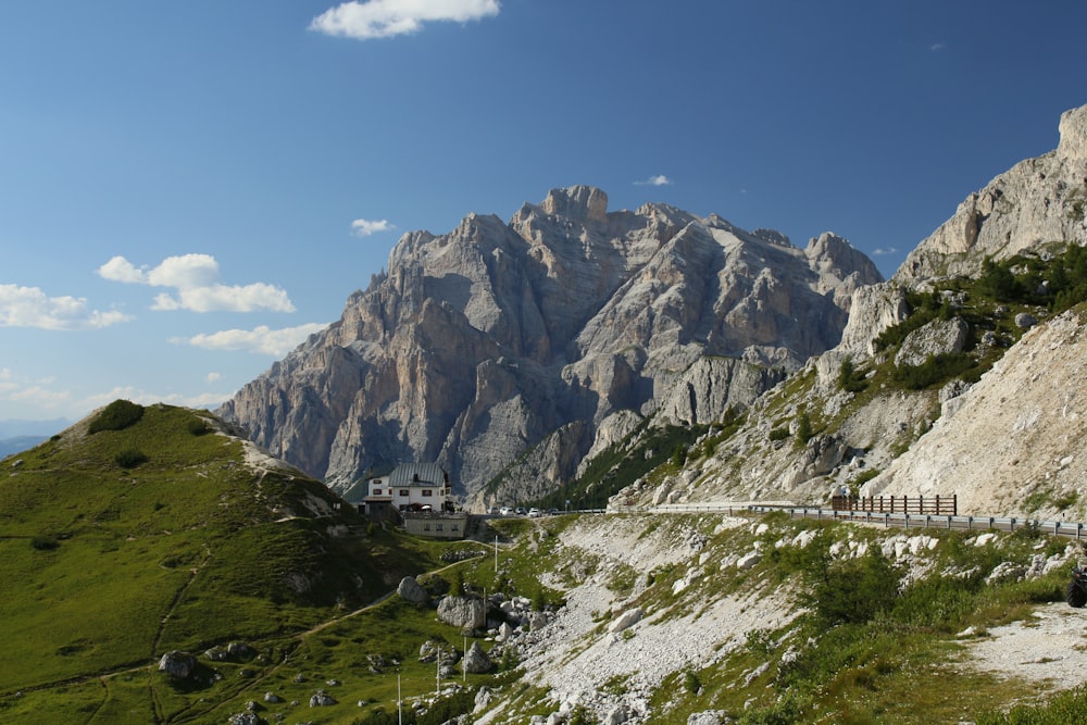 green and gray mountains under blue sky during daytime