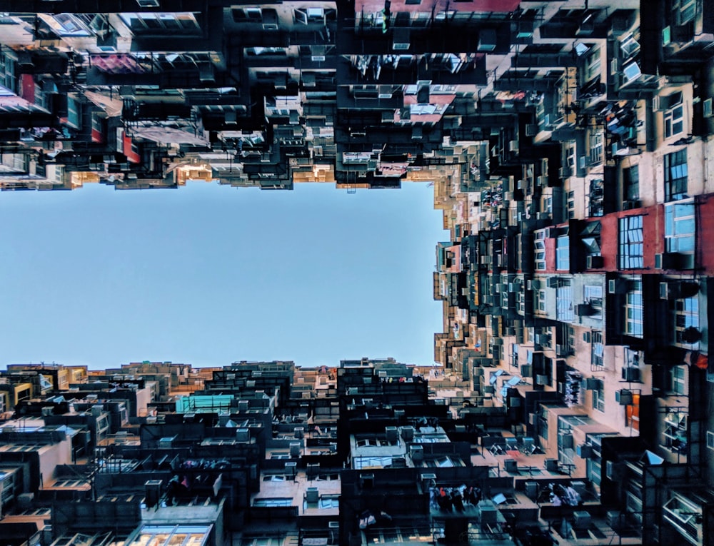 aerial view of city buildings during daytime