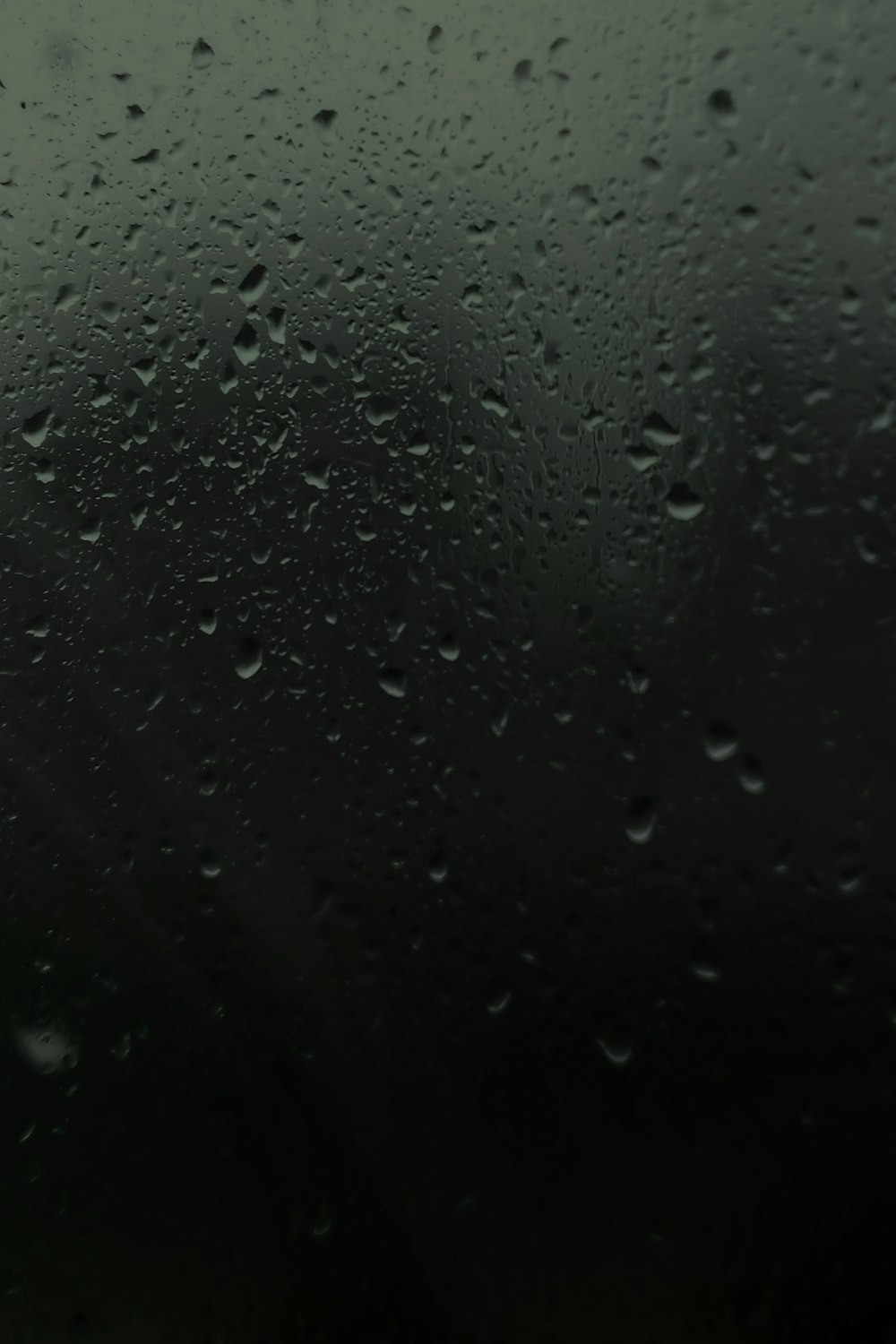 water droplets on clear glass