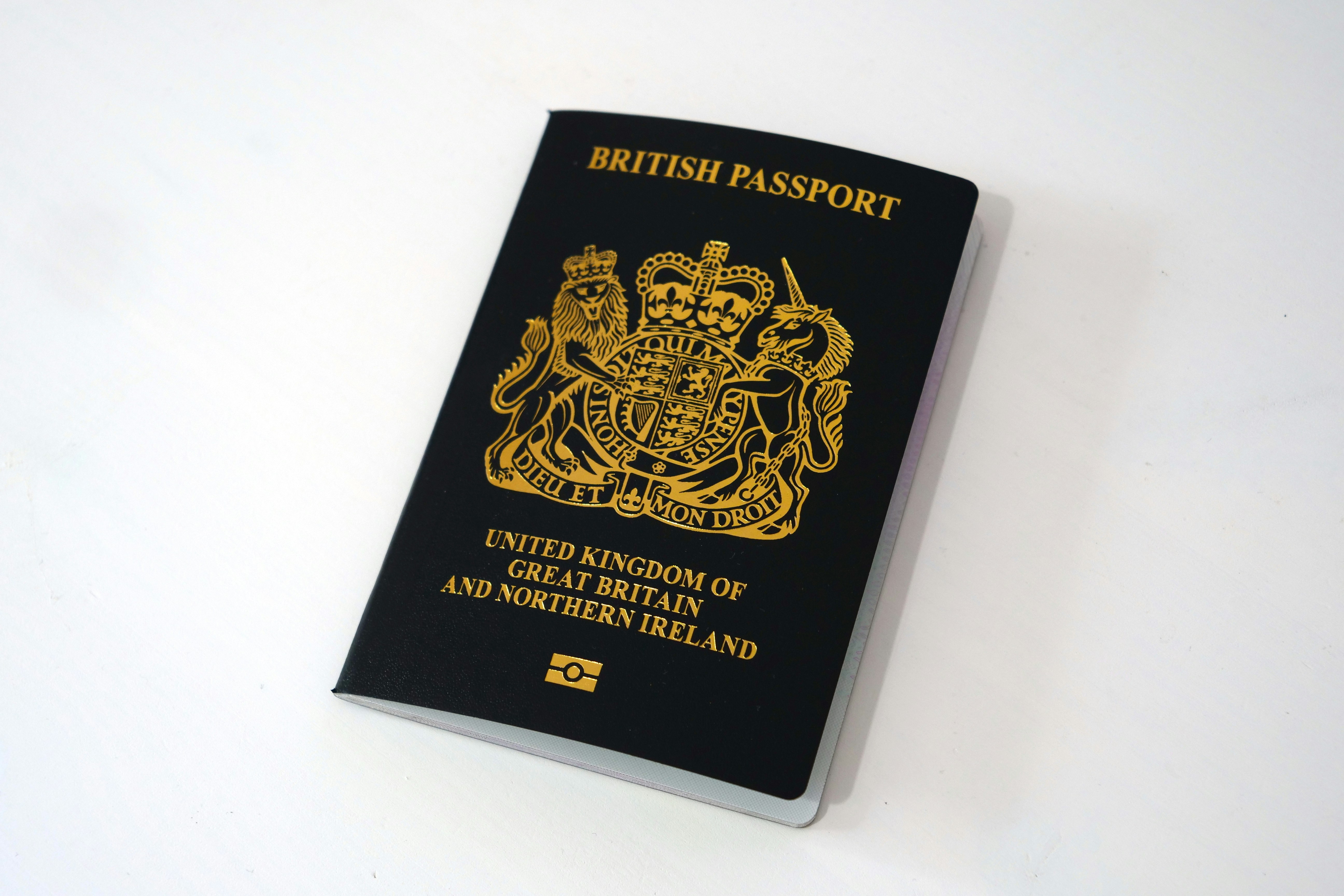 New UK passport