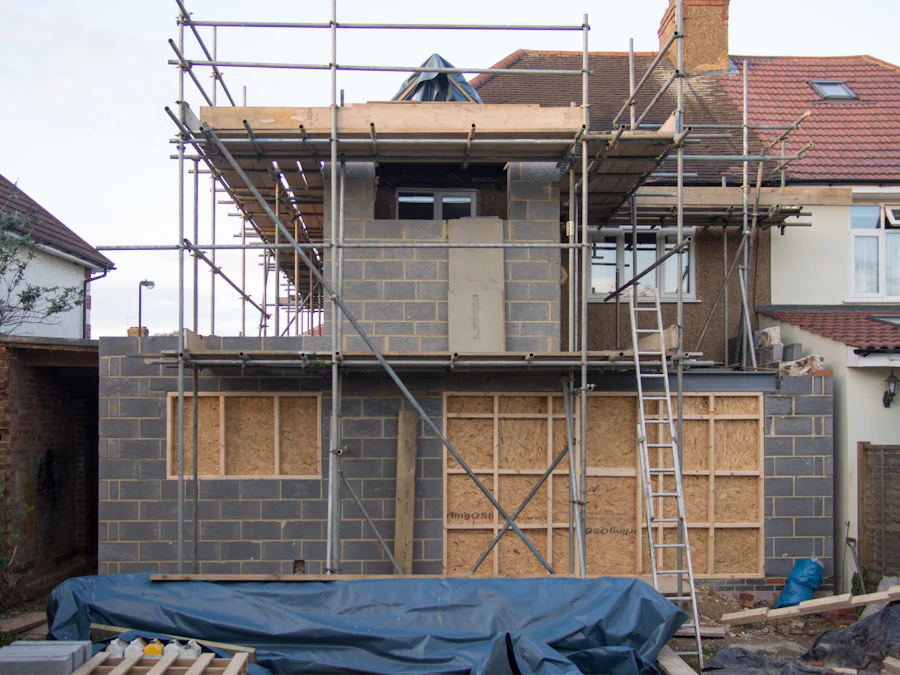 Rear extension build