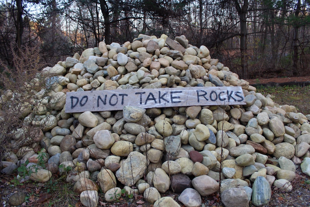 DO NOT TAKE ROCKS
