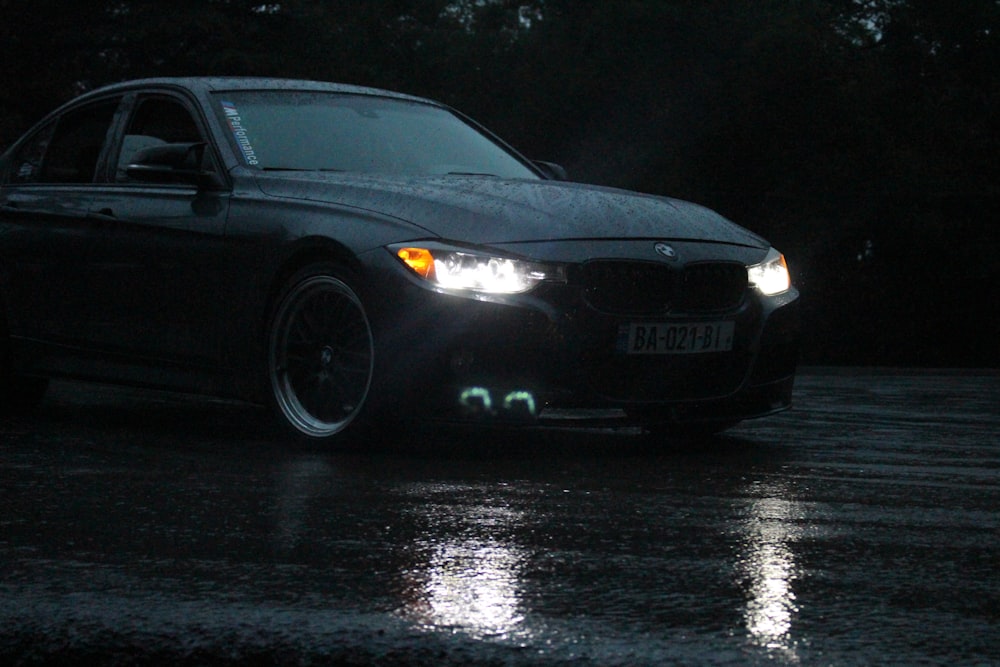 black bmw m 3 coupe