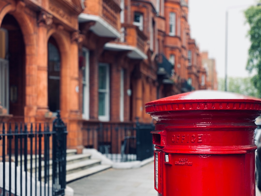 red mail box on street during daytime photo - Free Mailbox ...