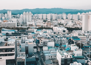 aerial view of city buildings during daytime