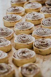 brown cookies on white ceramic plate