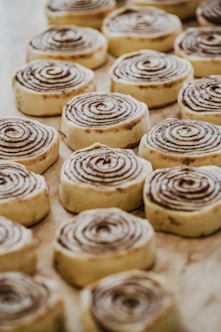 brown cookies on white ceramic plate
