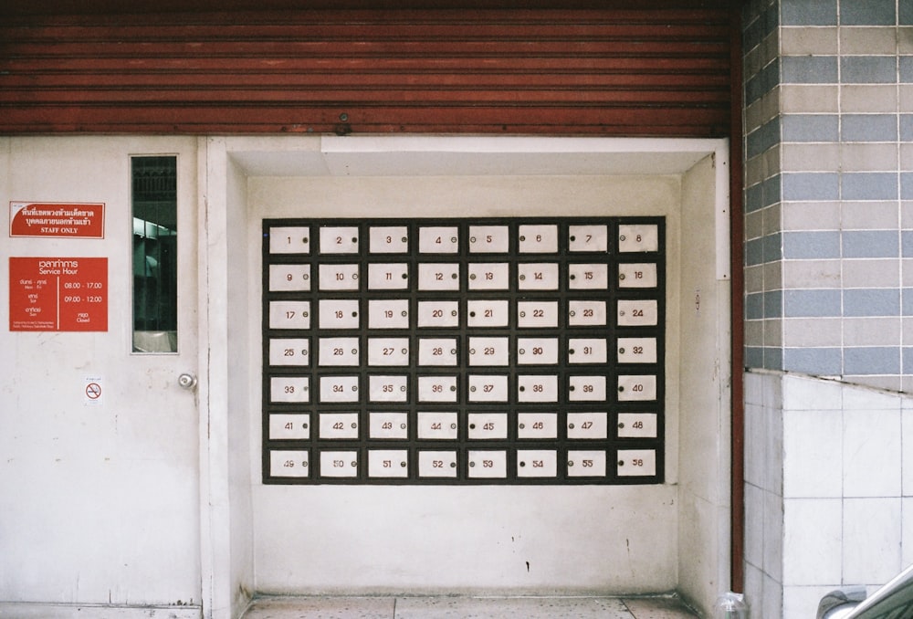 white wooden framed glass window