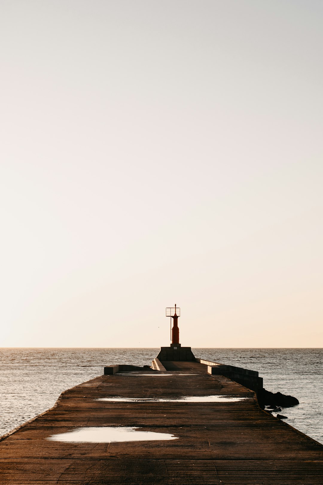 person standing on brown wooden dock during daytime