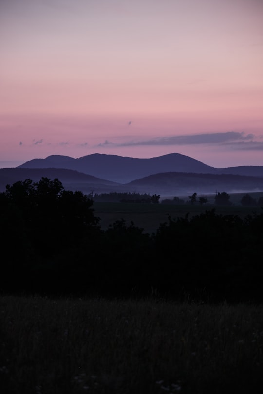 green trees near mountain during daytime in Hercegkút Hungary