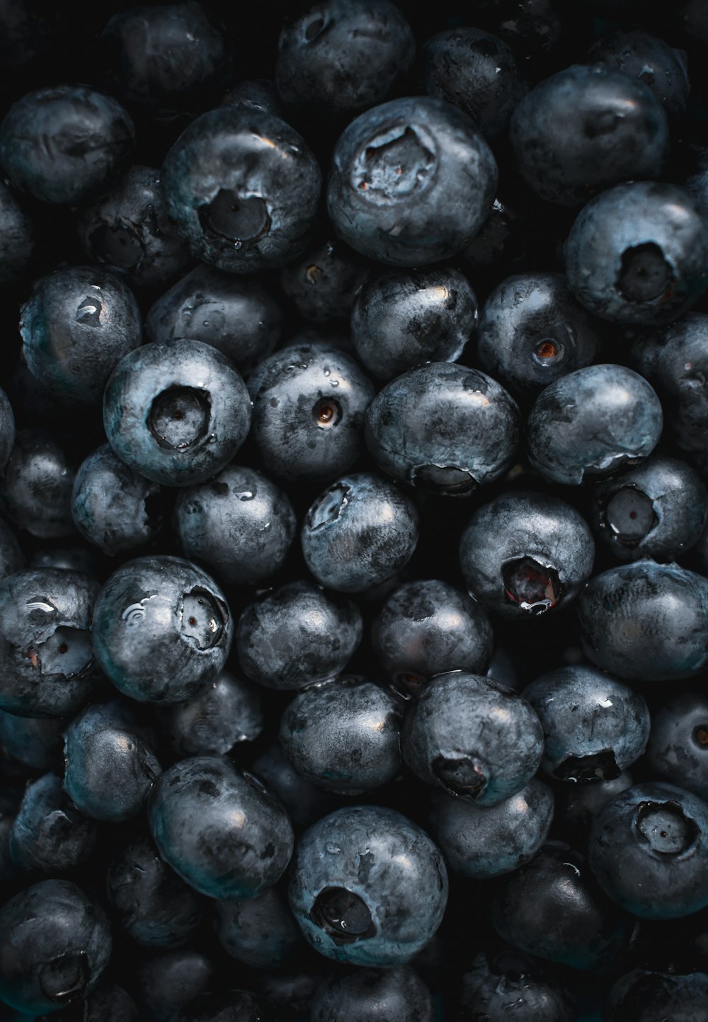 black round fruits in close up photography