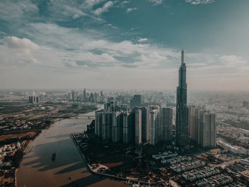 city skyline under blue sky during daytime