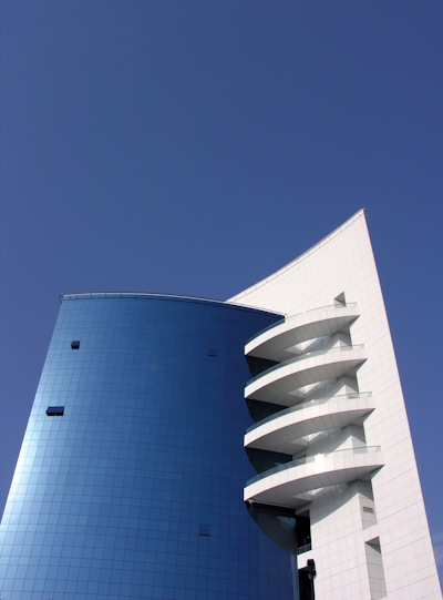 A stunning modern building showcasing Bhoomika Developers' architectural excellence.