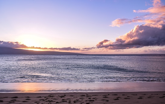 kaanapali beach and kahoolawe beyond