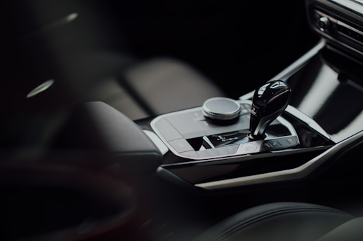 black and silver car steering wheel