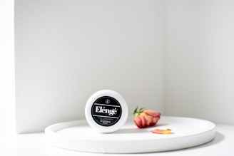 white ceramic plate with sliced fruits