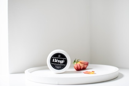 white ceramic plate with sliced fruits