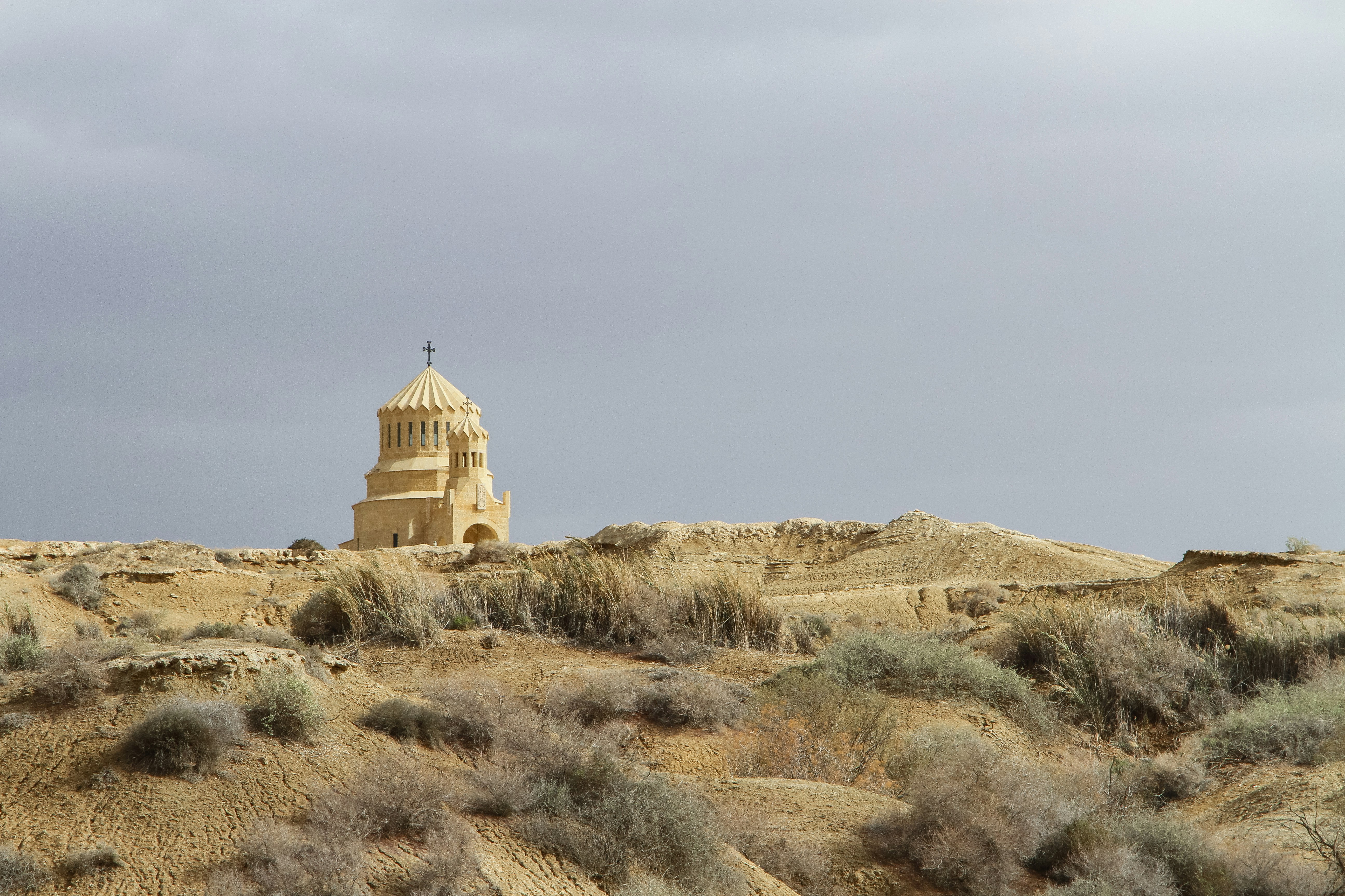 Landscape shot taken in Jordan on the banks of the River Jordan