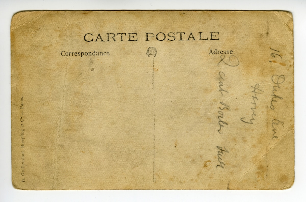 An cárta poist